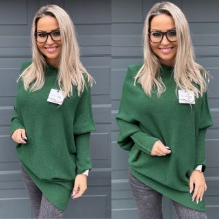 💚 Asymetrické pončo svetřík– NOVINKA! 💚 ➡️ https://www.pinkstore.cz/asymetricky-svetrik-ponco-2/